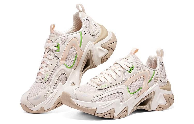 Lookbook (W) 스케쳐스 스태미나 V3 '화이트 브라운 그린' 896181-NTMT