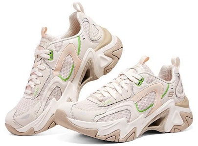 (W) 斯凯奇 Stamina V3 '白棕绿' 896181-NTMT Lookbook (W) 斯凯奇 Stamina V3 '白棕绿' 896181-NTMT