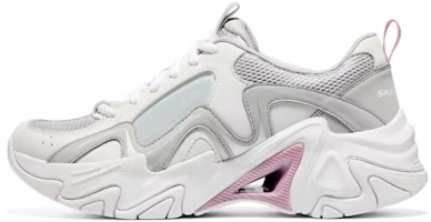(Women) Skechers Stamina V3 'White Grey' 896151-WMLT (Women) Skechers Stamina V3 'White Grey' 896151-WMLT