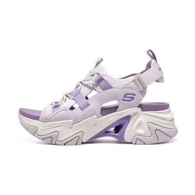 (W) Skechers Stamina V3 'White Purple'