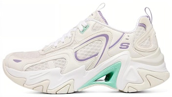 (Women) Skechers Stamina V3 'White Purple Green' 896181-WMLT (Women) Skechers Stamina V3 'White Purple Green' 896181-WMLT