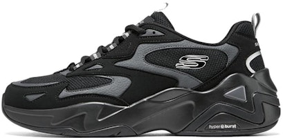 (Women) Skechers Stamina V3 Shoes 'Black Grey' 896259-BBK (Women) Skechers Stamina V3 Shoes 'Black Grey' 896259-BBK