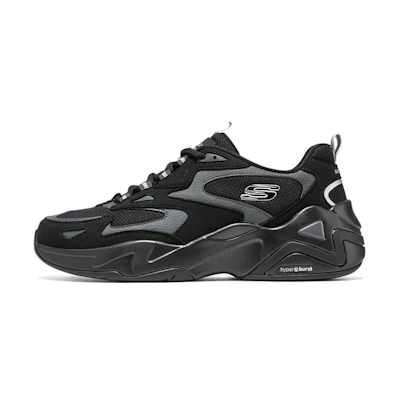 (W) Skechers Stamina V3 Shoes 'Black Grey'