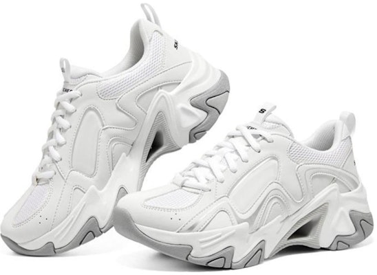 (Women) Skechers Stamina V3 Shoes 'White Grey' 896151-WSL Lookbook (Women) Skechers Stamina V3 Shoes 'White Grey' 896151-WSL