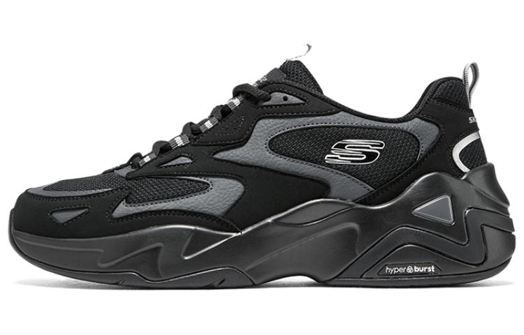 (Women) Skechers Stamina V3 Shoes 'Black Grey' 896259-BBK