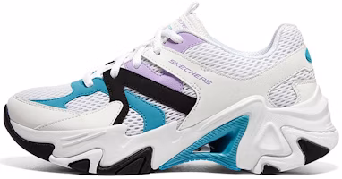(Women) Skechers Stamina V3 'White Teal' 896207-WMLT (Women) Skechers Stamina V3 'White Teal' 896207-WMLT