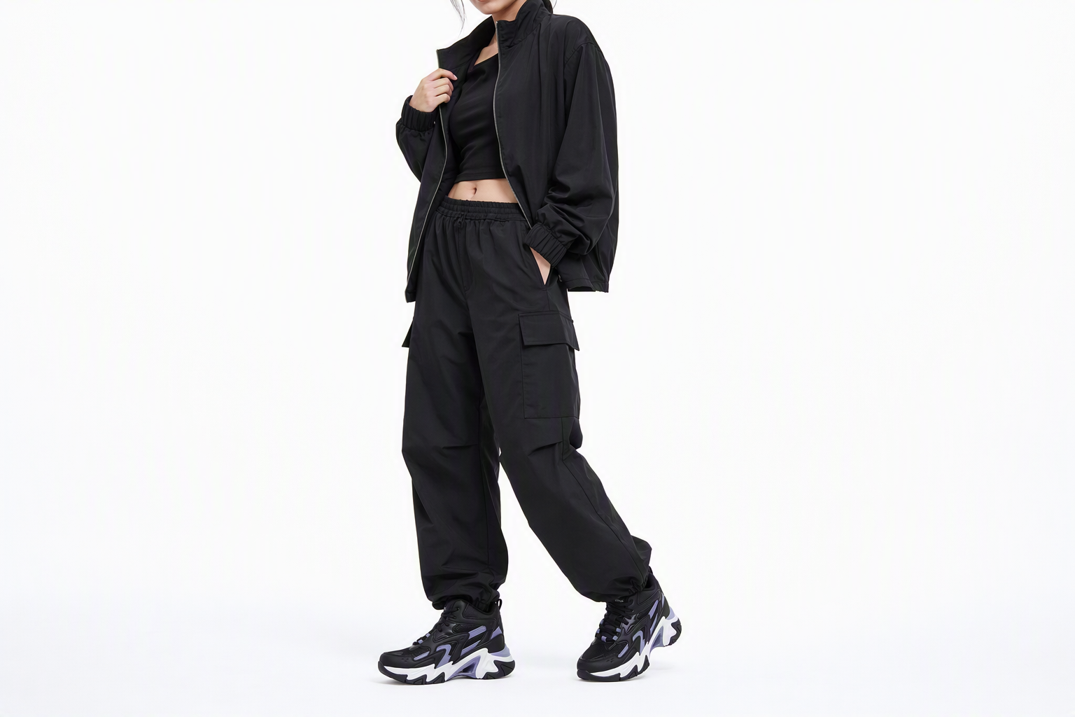 Order (W) 斯凯奇 Stamina V6 '黑紫' 177295-BKMT