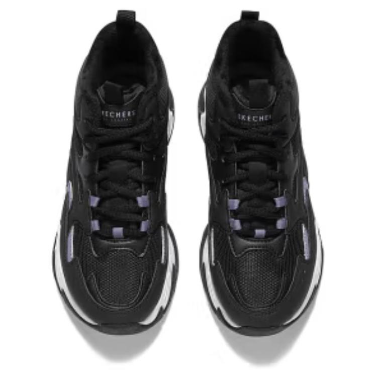 Shop Skechers 體力V6 機甲鞋三代 時尚耐磨運動鞋 女款 黑紫