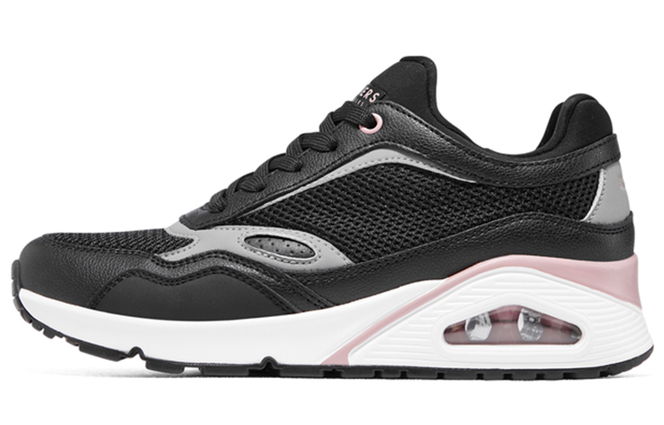 (Women) Skechers Street 'Black Grey' 177095-BKGY
