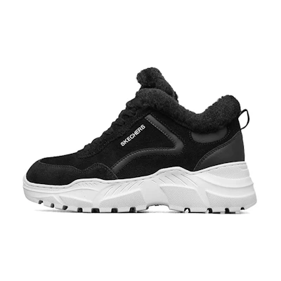 (W) Skechers Street 'Black White'