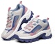 Lookbook (W) Skechers Street Blox Rendah Biru/Merah Jambu/Kelabu 155256-BLMT