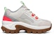 (W) Skechers Street Blox Low-Top Kelabu/Pink/Hijau 155256-OWGN