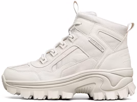 (Women) Skechers Street Blox High 'Milk White' 155260-OFWT (Women) Skechers Street Blox High 'Milk White' 155260-OFWT