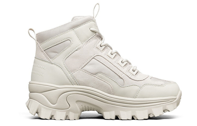 Order (W) Skechers Street Blox High 'Putih Susu' 155260-OFWT