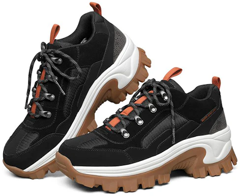 (W) Skechers Street Blox Low-Top Schwarz/Weiß 155255-BLK Lookbook (W) Skechers Street Blox Low-Top Schwarz/Weiß 155255-BLK