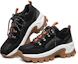 Lookbook (W) Skechers Street Blox Low-Top Schwarz/Weiß 155255-BLK