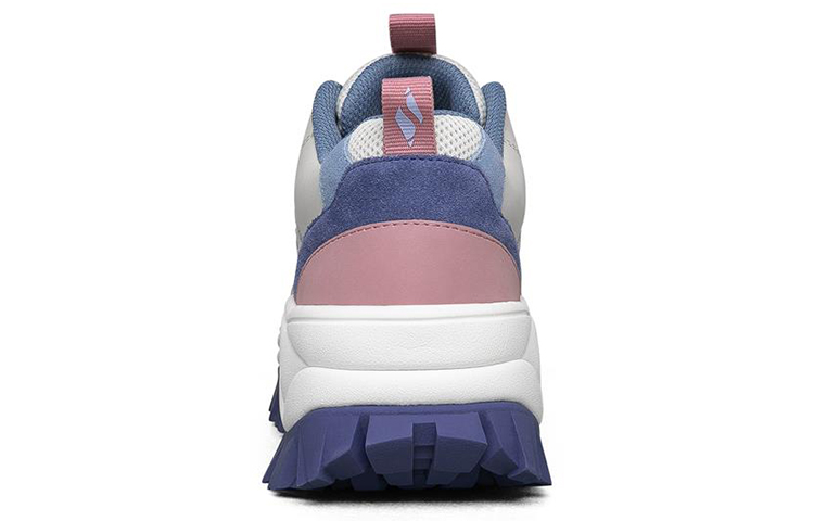 Shop (W) Skechers Street Blox Low-Top Blau/Rosa/Grau 155256-BLMT