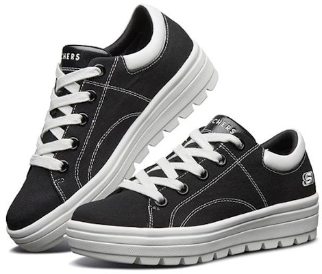 (W) Skechers Street Cleat 'Hitam' 74100-BLK Lookbook (W) Skechers Street Cleat 'Hitam' 74100-BLK