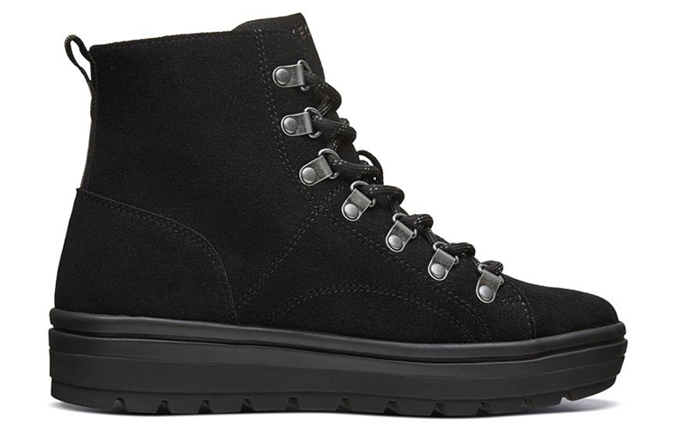 Order (Women) Skechers Street Cleats 2 'Black Casual Boot' 74124-BBK
