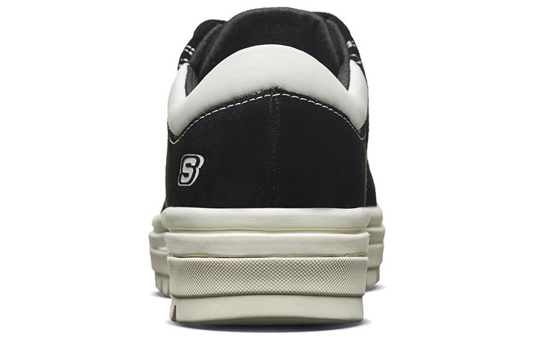 Shop (W) Skechers Street Cleats 2 'Black Platform' Sepatu Platform Hitam 73999-BLK
