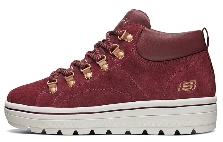 (Women) Skechers Street Cleats 2 'Burgundy' 74123-BURG