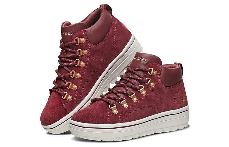 Lookbook (Women) Skechers Street Cleats 2 'Burgundy' 74123-BURG