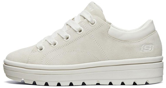 Skechers Street Cleats 2 厚底板鞋 女性款 乳白色 Buy Skechers Street Cleats 2 厚底板鞋 女性款 乳白色