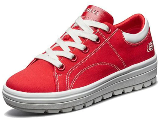(W) Skechers Street Cleats 2 ''Rouge Blanc'' 74100-RED Lookbook (W) Skechers Street Cleats 2 ''Rouge Blanc'' 74100-RED