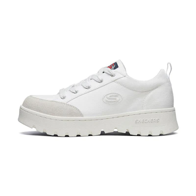 (W) Skechers Street Cleats 2 'White'