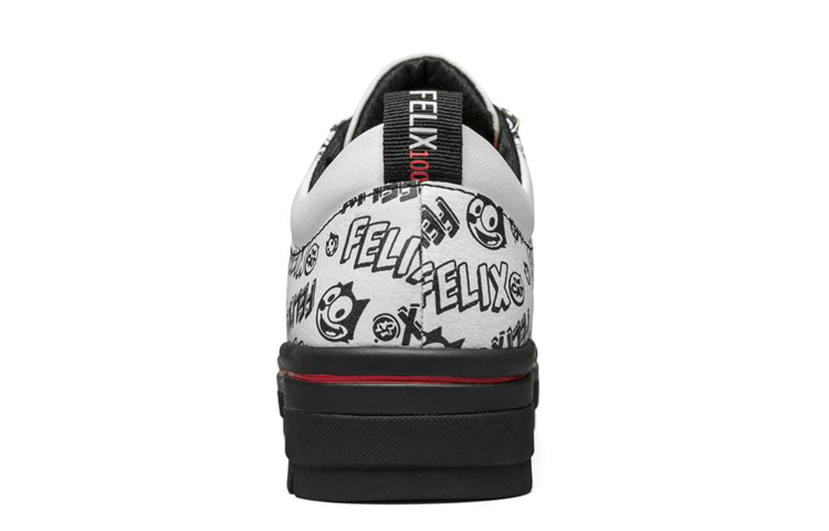Lookbook (W) Skechers Street Cleats 2 Sneakers Zwart/Wit 155053-WBK