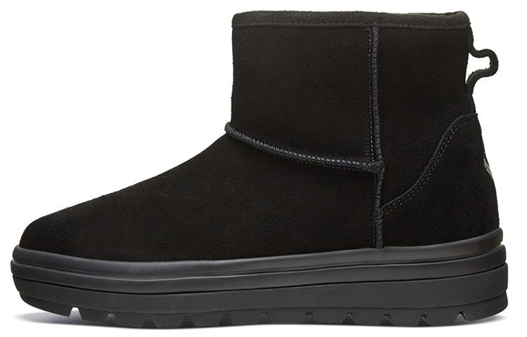 (Women) Skechers Street Cleats 'Black Snow Boot' 49862-BLK