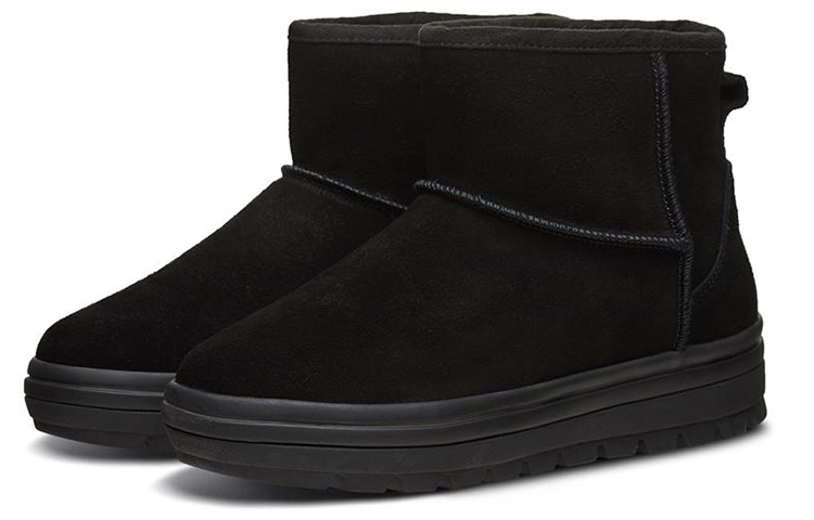 Lookbook (W) Skechers Street Cleats ''Bottes Noires de Neige'' 49862-BLK