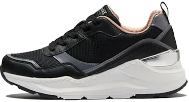 (Women) Skechers Street Low 'Black' 155046-BLK (Women) Skechers Street Low 'Black' 155046-BLK