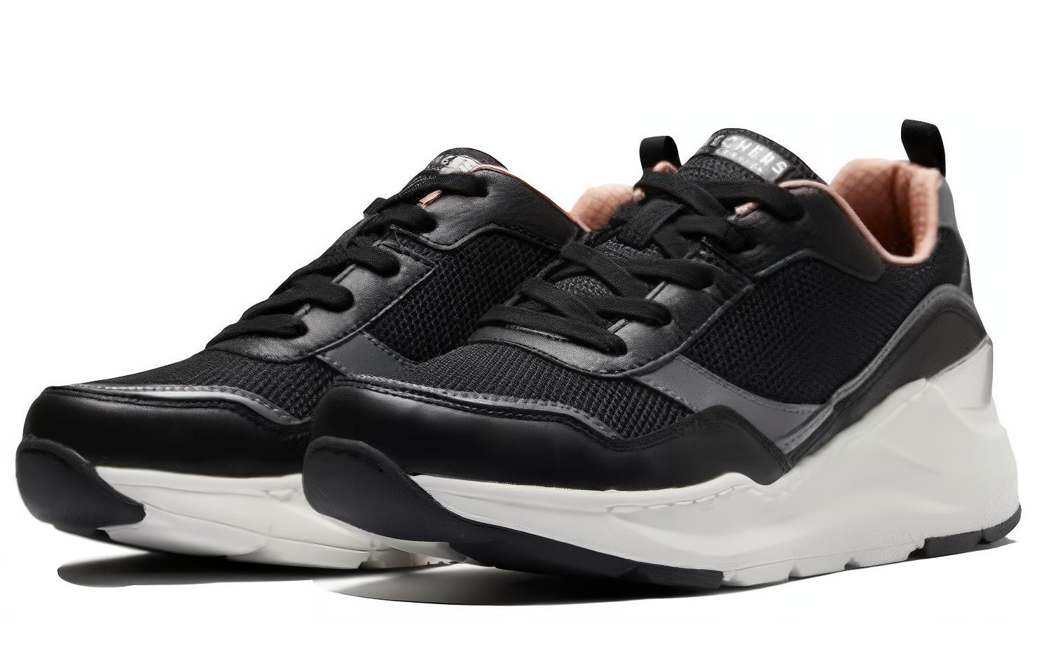 Shop (W) Skechers Street Low 'Hitam' 155046-BLK