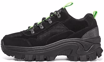 (Women) Skechers Street Low 'Black Green' 155255C-BBK (Women) Skechers Street Low 'Black Green' 155255C-BBK
