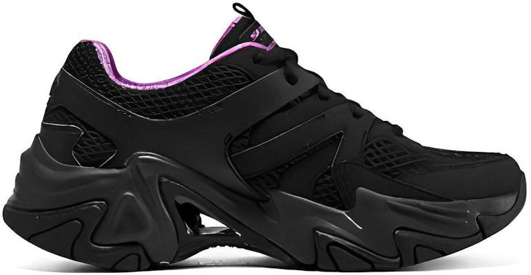 (Women) Skechers Street Low 'Black Purple' 177980-BKPR Order (Women) Skechers Street Low 'Black Purple' 177980-BKPR