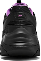 Shop Skechers Street 減震防滑耐磨 低筒 運動休閒鞋 女款 黑紫