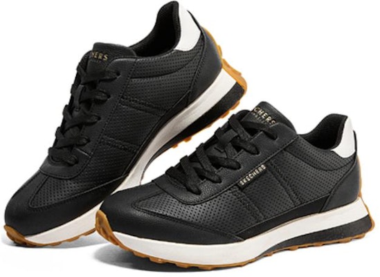(Women) Skechers Street Low 'Black White' 177150-BLK Lookbook (Women) Skechers Street Low 'Black White' 177150-BLK
