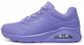 (W) Skechers Uno Stand on Air 'Ungu' 73690-LIL