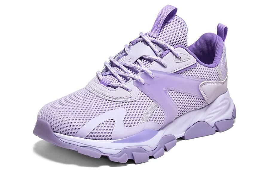 Shop Skechers Street 減震耐磨 低幫 運動休閒鞋 女款 紫色