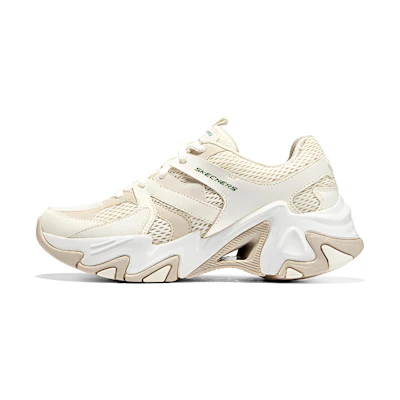 (W) Skechers Street Low 'White Green'