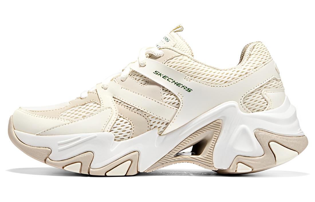 (Women) Skechers Street Low 'White Green' 177980-OWGN