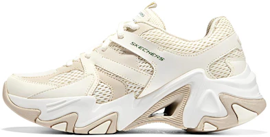 (Women) Skechers Street Low 'White Green' 177980-OWGN (Women) Skechers Street Low 'White Green' 177980-OWGN