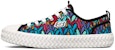 (W) Skechers Street Trax 'Hitam Biru Merah' 155510-BKMT
