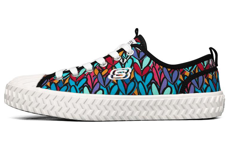 (Women) Skechers Street Trax 'Black Blue Red' 155510-BKMT