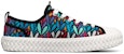 (W) Skechers Street Trax 'Hitam Biru Merah' 155510-BKMT