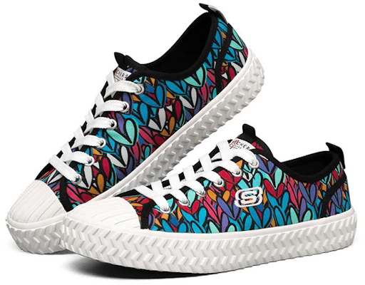 (W) Skechers Street Trax ''Schwarz Blau Rot'' 155510-BKMT Lookbook (W) Skechers Street Trax ''Schwarz Blau Rot'' 155510-BKMT