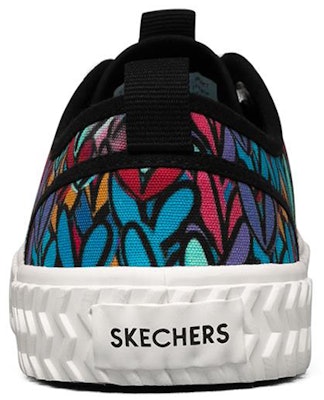 (W) Skechers Street Trax 'Negro Azul Rojo' 155510-BKMT Shop (W) Skechers Street Trax 'Negro Azul Rojo' 155510-BKMT
