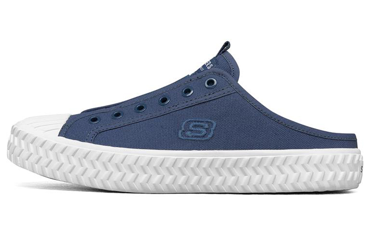 (Women) Skechers Street Trax 'Blue White' 155386-NVY
