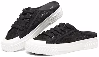 Lookbook Skechers 街頭軌跡 高筒 一脚蹬 耐磨 板鞋 女款 黑色